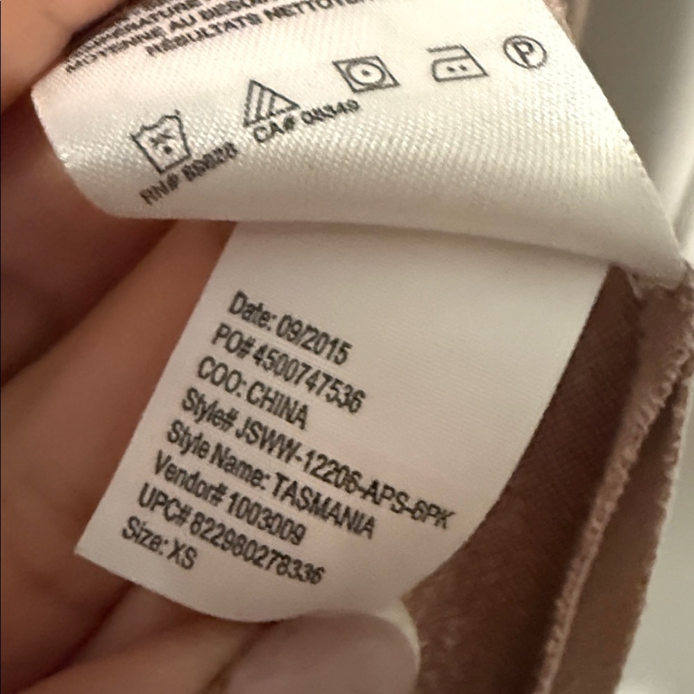 Jessica Simpson Dusty Pink Tan Fringe Vest Faux Suede - fits XS - med - Picture 6 of 7